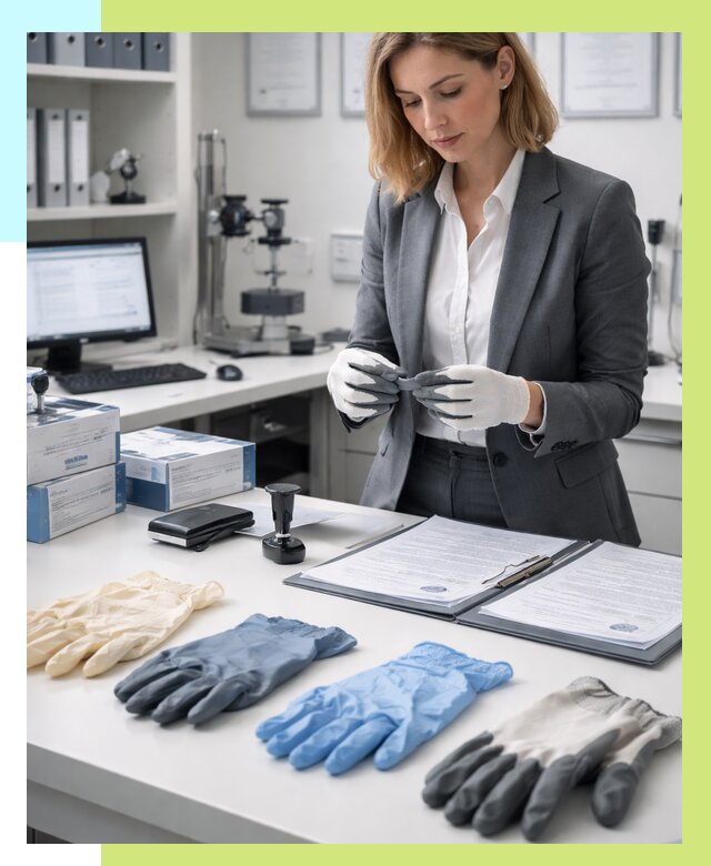 Сертификация перчаток в Реутове от 8846 р. | Алешин-Ртв