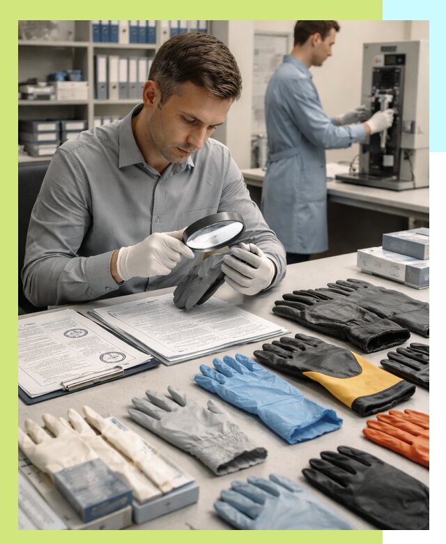 Сертификация перчаток и средств защиты продукции в Реутове