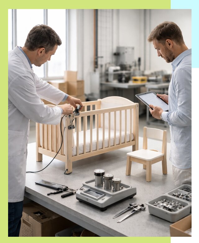 Сертификация детской мебели и проверка безопасности в Реутове