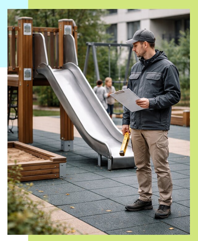 Сертификация детских площадок в Реутове от 26018 р. | Алешин-Ртв