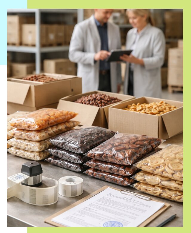 Сертификация сухофруктов в Реутове от 12488 р. | Алешин-Ртв под ключ