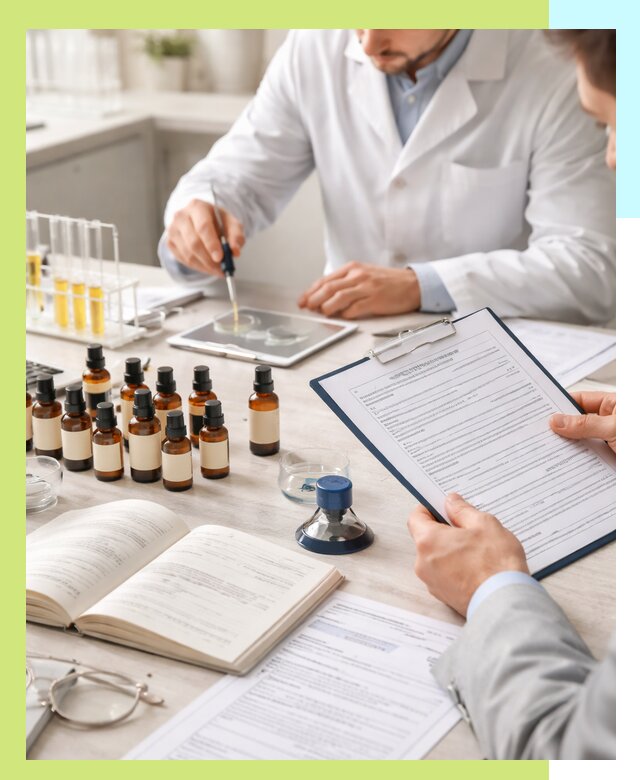 Сертификация эфирных масел и документация качества в Реутове