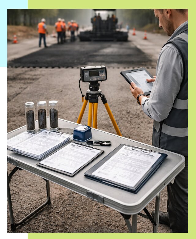 Сертификация асфальта в Реутове от 26018 р. | Алешин-Ртв