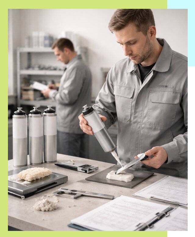 Сертификация монтажной пены и соответствие стандартам в Реутове