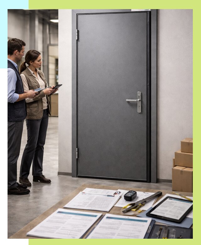 Сертификация противопожарных дверей в Реутове от 9366 р. | Алешин-Ртв