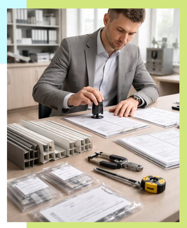 Сертификация ПВХ продукции в Реутове от 8846 р., Алешин-Ртв