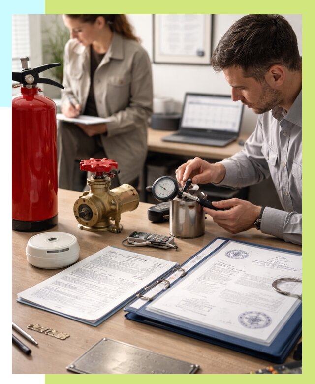 Сертификация пожарного оборудования в Реутове от 15611 р.|Алешин-Ртв