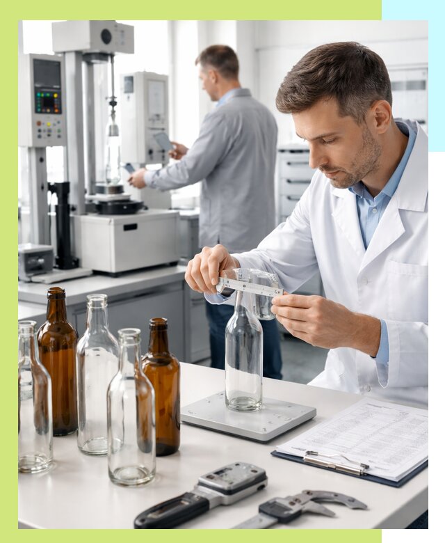 Сертификация стеклянных бутылок и сопутствующей упаковки в Реутове