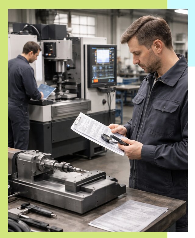 Сертификация станков: оформление документов и испытания в Реутове