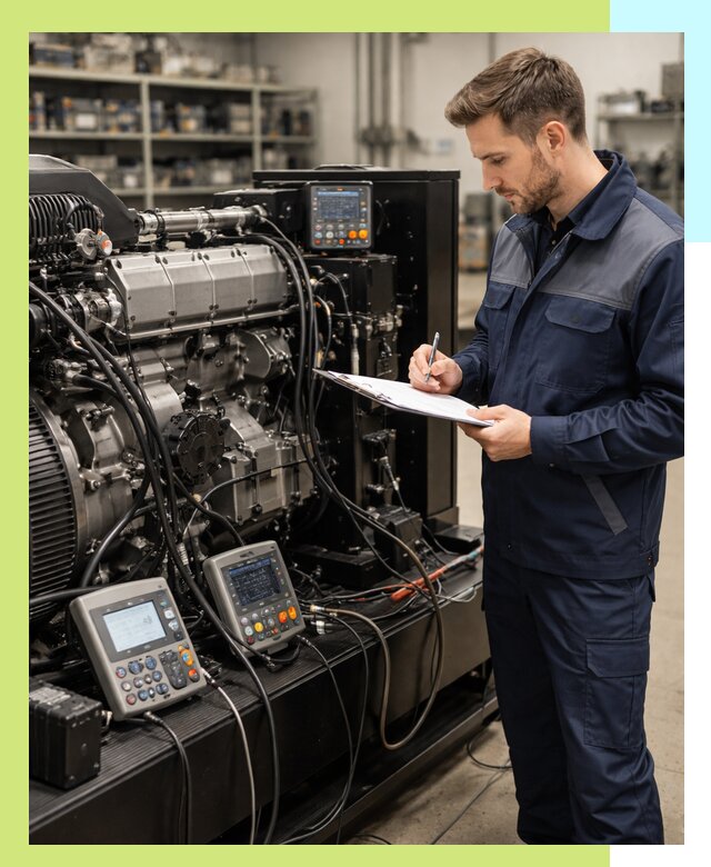 Сертификация дизельных генераторов и их оборудования в Реутове