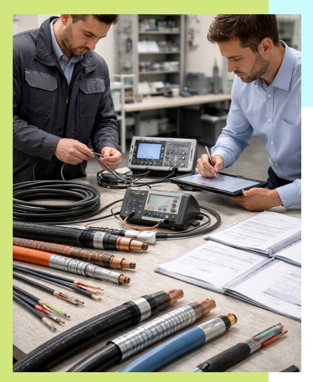 Сертификация кабеля и электропроводки в Реутове под ключ