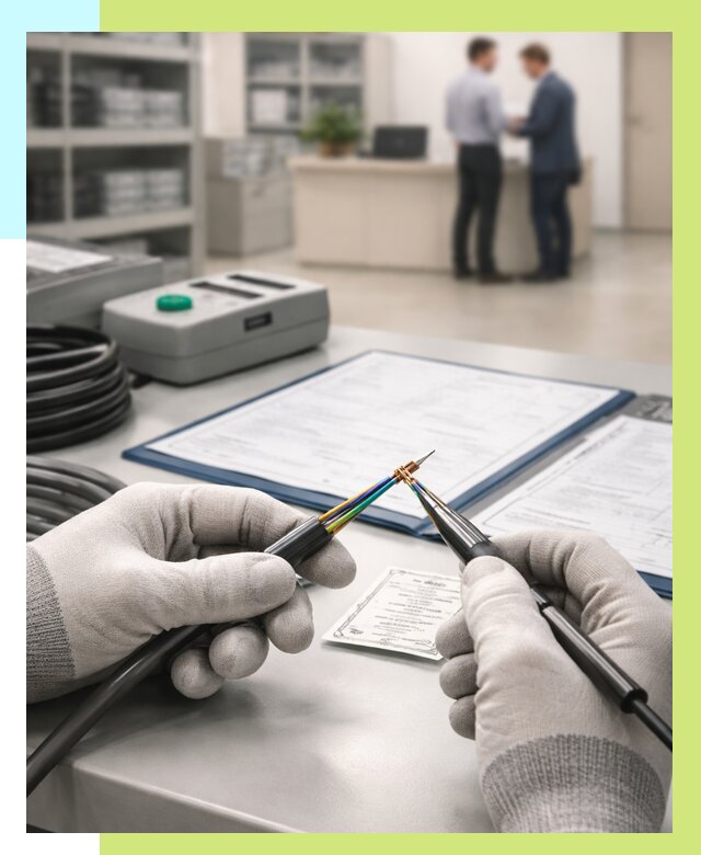 Сертификация провода в Реутове от 18733 р. в Алешин-Ртв