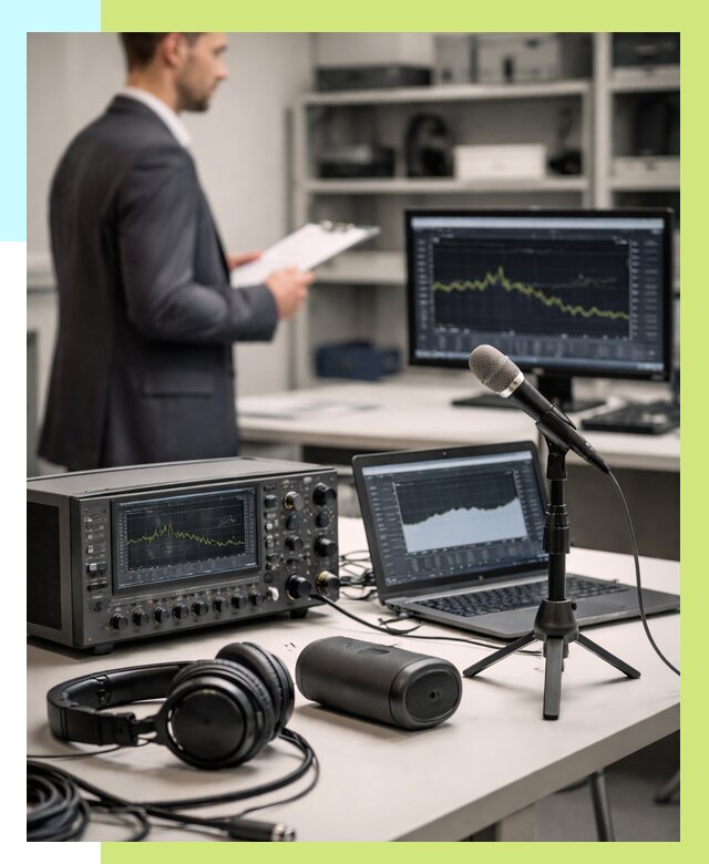 Сертификация аудиотехники в Реутове от 15611 р., Алешин-Ртв