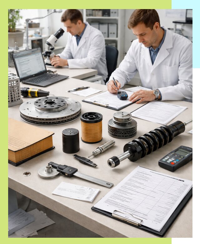 Сертификация автозапчастей и комплектующих в Реутове по ГОСТ