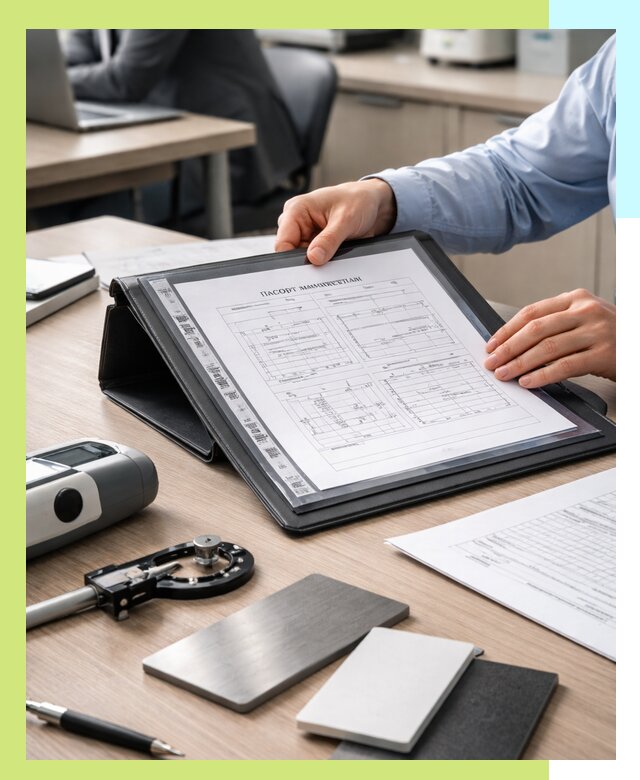 Оформление паспорта материала для продукции в Реутове