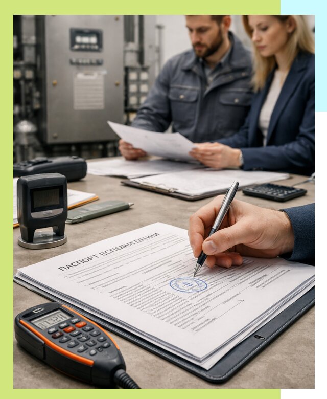 Оформление паспорта эксплуатации оборудования в Реутове