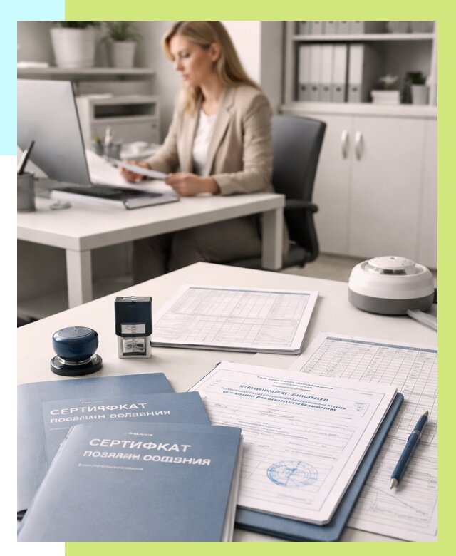 Сертификаты пожарной безопасности в Реутове от 15611 р. | Алешин-Ртв