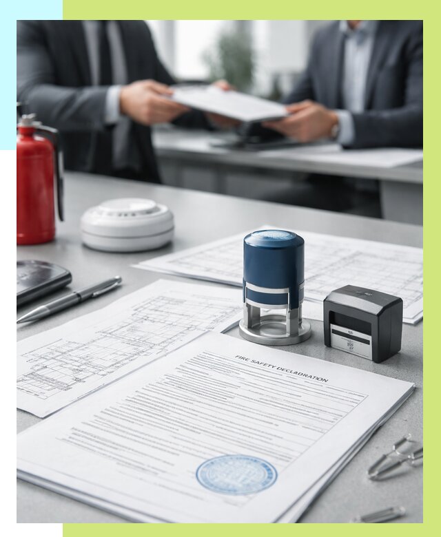 Декларация пожарной безопасности в Реутове от 8326 р. | Алешин-Ртв