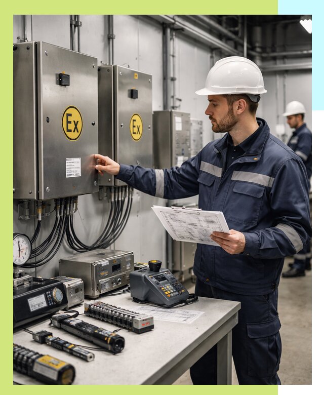 Сертификат взрывозащиты промышленного оборудования в Реутове