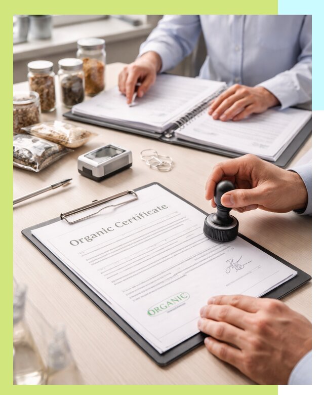 Получение органик сертификата для продукции в Реутове