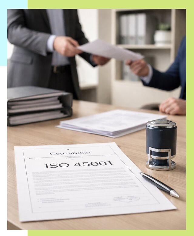 Сертификат ISO 45001 в Реутове под ключ от 46832 р. | Алешин-Ртв