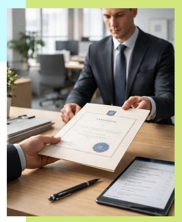 Сертификат ISO 30301 в Реутове от 36425 р. | Алешин-Ртв - под ключ