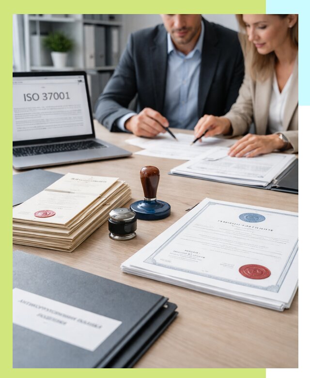 Получение сертификата ISO 37001 по системе борьбы с коррупцией в Реутове