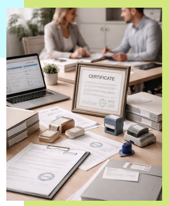 Сертификация компании в Реутове от 46832 р. | Алешин-Ртв — заказ